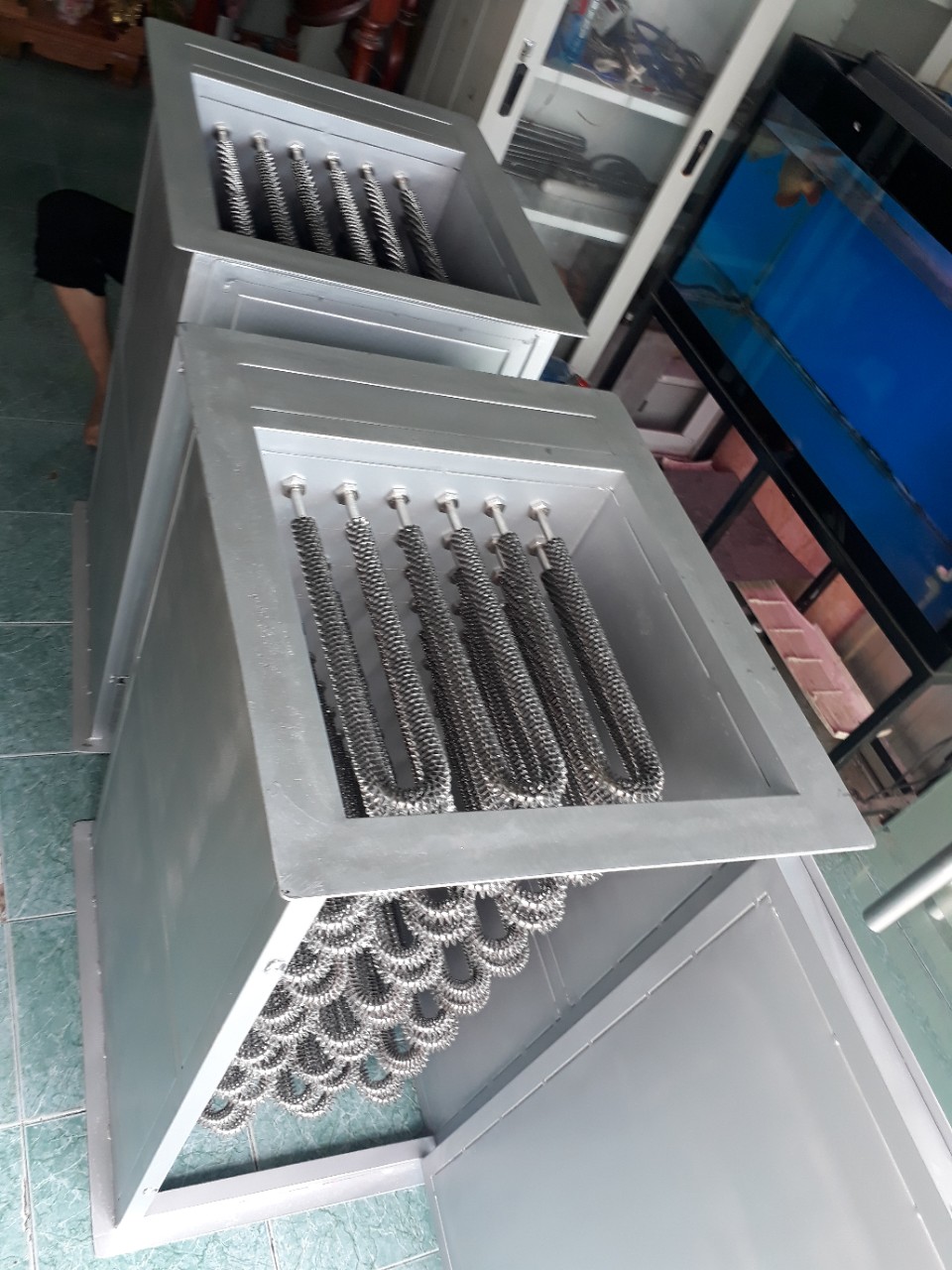 Bộ cấp nhiệt phòng sấy - sản xuất theo yêu cầu